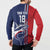 Cape Verde Football Button Sweatshirt Tubaroes Azuis Pride - Wonder Print Shop