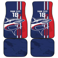 Cape Verde Football Car Mats Tubaroes Azuis Pride - Wonder Print Shop