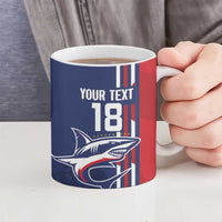 Cape Verde Football Ceramic Mug Tubaroes Azuis Pride - Wonder Print Shop