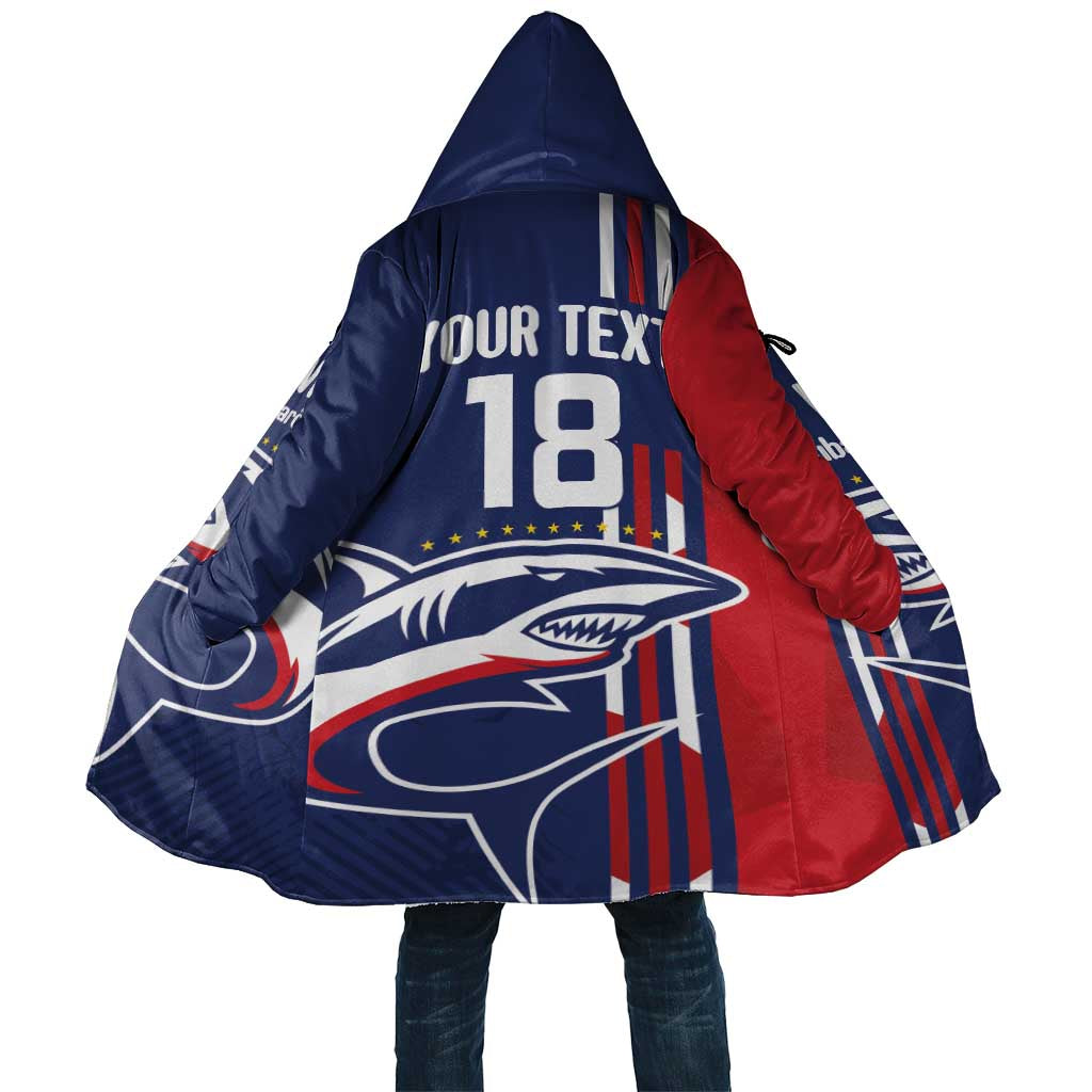 Cape Verde Football Cloak Tubaroes Azuis Pride - Wonder Print Shop