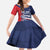 Cape Verde Football Family Matching Off The Shoulder Long Sleeve Dress and Hawaiian Shirt Tubaroes Azuis Pride - Wonder Print Shop