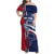 Cape Verde Football Family Matching Off Shoulder Maxi Dress and Hawaiian Shirt Tubaroes Azuis Pride - Wonder Print Shop