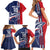 Cape Verde Football Family Matching Short Sleeve Bodycon Dress and Hawaiian Shirt Tubaroes Azuis Pride - Wonder Print Shop