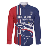 Cape Verde Football Family Matching Short Sleeve Bodycon Dress and Hawaiian Shirt Tubaroes Azuis Pride - Wonder Print Shop