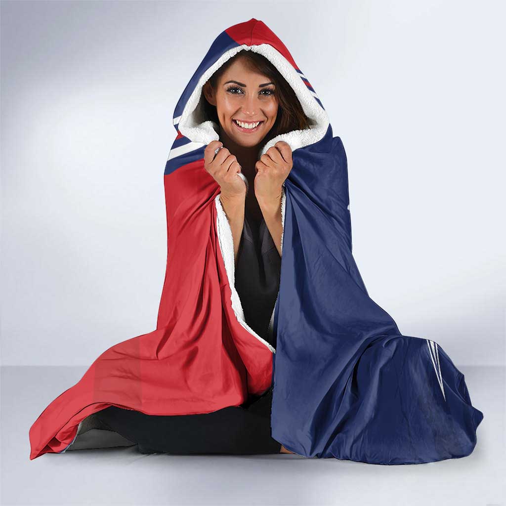 Cape Verde Football Hooded Blanket Tubaroes Azuis Pride - Wonder Print Shop