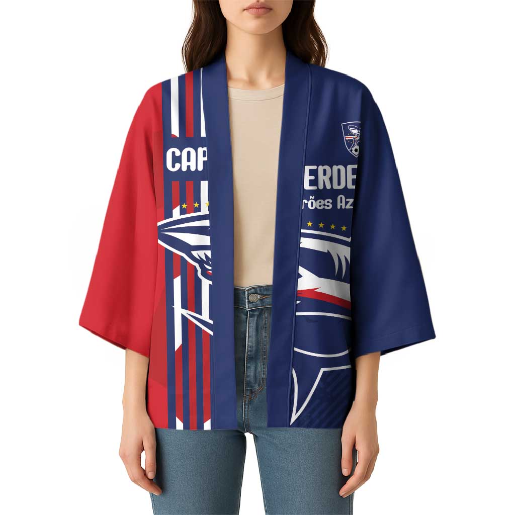 Cape Verde Football Kimono Tubaroes Azuis Pride - Wonder Print Shop