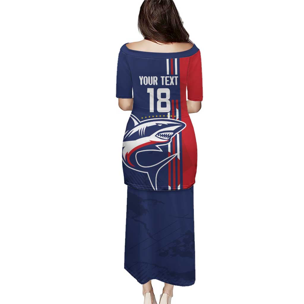 Cape Verde Football Puletasi Tubaroes Azuis Pride - Wonder Print Shop