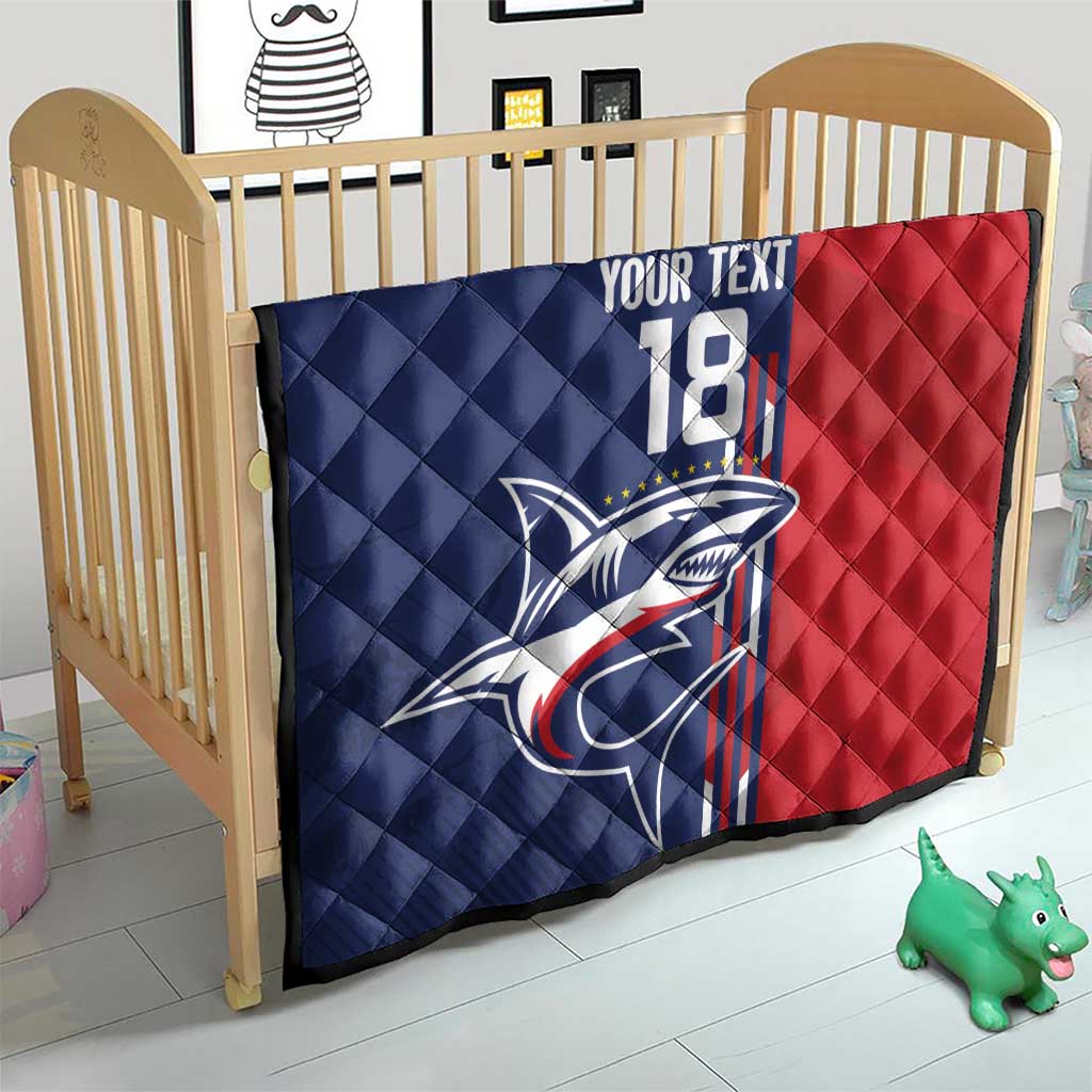 Cape Verde Football Quilt Tubaroes Azuis Pride - Wonder Print Shop