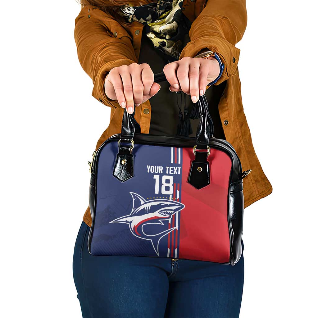 Cape Verde Football Shoulder Handbag Tubaroes Azuis Pride - Wonder Print Shop