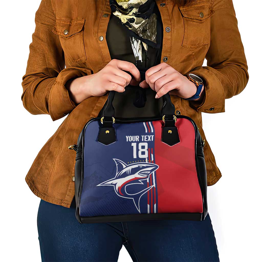 Cape Verde Football Shoulder Handbag Tubaroes Azuis Pride - Wonder Print Shop