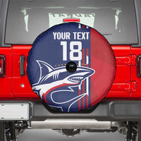 Cape Verde Football Spare Tire Cover Tubaroes Azuis Pride - Wonder Print Shop