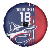 Cape Verde Football Spare Tire Cover Tubaroes Azuis Pride - Wonder Print Shop