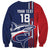 Cape Verde Football Sweatshirt Tubaroes Azuis Pride - Wonder Print Shop
