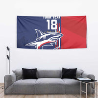 Cape Verde Football Tapestry Tubaroes Azuis Pride - Wonder Print Shop
