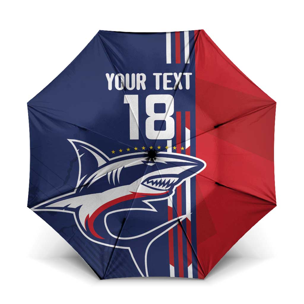 Cape Verde Football Umbrella Tubaroes Azuis Pride - Wonder Print Shop