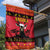 Angola Christmas Garden Flag Giant Sable Antelope Virtus Unita Fortior - Wonder Print Shop