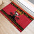 Angola Christmas Rubber Doormat Giant Sable Antelope Virtus Unita Fortior - Wonder Print Shop