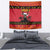 Angola Christmas Tapestry Giant Sable Antelope Virtus Unita Fortior - Wonder Print Shop