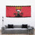 Angola Christmas Tapestry Giant Sable Antelope Virtus Unita Fortior - Wonder Print Shop