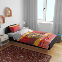 Armenia Christmas Bedding Set Coat Of Arms With Arevakhach - Wonder Print Shop