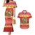 Armenia Christmas Couples Matching Mermaid Dress and Hawaiian Shirt Coat Of Arms With Arevakhach - Wonder Print Shop
