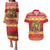 Armenia Christmas Couples Matching Puletasi and Hawaiian Shirt Coat Of Arms With Arevakhach - Wonder Print Shop
