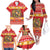 Armenia Christmas Family Matching Off The Shoulder Long Sleeve Dress and Hawaiian Shirt Coat Of Arms With Arevakhach - Wonder Print Shop