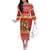 Armenia Christmas Family Matching Off The Shoulder Long Sleeve Dress and Hawaiian Shirt Coat Of Arms With Arevakhach - Wonder Print Shop