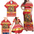Armenia Christmas Family Matching Off Shoulder Maxi Dress and Hawaiian Shirt Coat Of Arms With Arevakhach - Wonder Print Shop