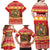 Armenia Christmas Family Matching Off Shoulder Maxi Dress and Hawaiian Shirt Coat Of Arms With Arevakhach - Wonder Print Shop