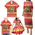 Armenia Christmas Family Matching Puletasi and Hawaiian Shirt Coat Of Arms With Arevakhach - Wonder Print Shop