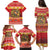 Armenia Christmas Family Matching Puletasi and Hawaiian Shirt Coat Of Arms With Arevakhach - Wonder Print Shop