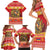 Armenia Christmas Family Matching Short Sleeve Bodycon Dress and Hawaiian Shirt Coat Of Arms With Arevakhach - Wonder Print Shop