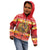 Armenia Christmas Kid Hoodie Coat Of Arms With Arevakhach - Wonder Print Shop