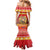 Armenia Christmas Mermaid Dress Coat Of Arms With Arevakhach - Wonder Print Shop