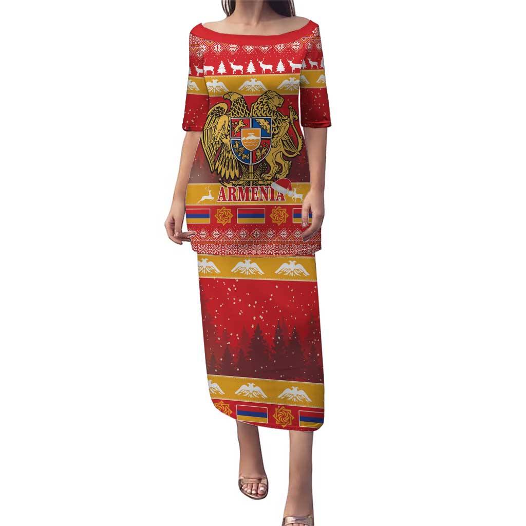 Armenia Christmas Puletasi Coat Of Arms With Arevakhach - Wonder Print Shop