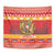 Armenia Christmas Tapestry Coat Of Arms With Arevakhach - Wonder Print Shop