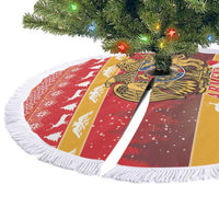 Armenia Christmas Tree Skirt Coat Of Arms With Arevakhach - Wonder Print Shop