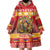Armenia Christmas Wearable Blanket Hoodie Coat Of Arms With Arevakhach - Wonder Print Shop