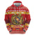 Armenia Christmas Zip Hoodie Coat Of Arms With Arevakhach - Wonder Print Shop