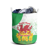 Saint David’s Day Welsh Dragon Laundry Basket Dydd Gwyl Dewi Hapus - Wonder Print Shop