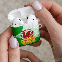 Saint David’s Day Welsh Dragon AirPods Case Dydd Gwyl Dewi Hapus - Wonder Print Shop