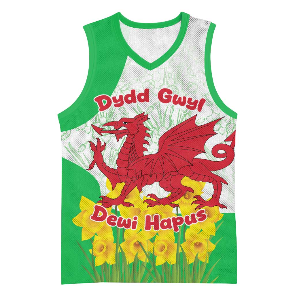 Saint David’s Day Welsh Dragon Basketball Jersey Dydd Gwyl Dewi Hapus - Wonder Print Shop