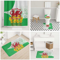 Saint David’s Day Welsh Dragon Bathroom Set Dydd Gwyl Dewi Hapus - Wonder Print Shop