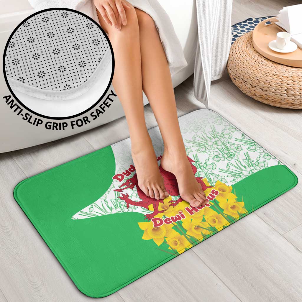 Saint David’s Day Welsh Dragon Bathroom Set Dydd Gwyl Dewi Hapus - Wonder Print Shop
