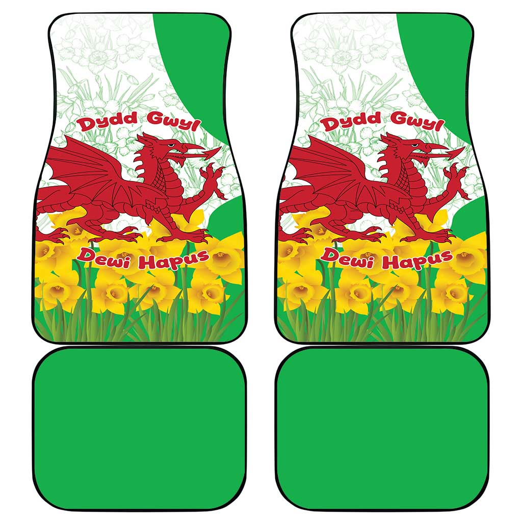 Saint David’s Day Welsh Dragon Car Mats Dydd Gwyl Dewi Hapus - Wonder Print Shop
