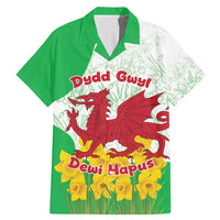 Saint David’s Day Welsh Dragon Family Matching Mermaid Dress and Hawaiian Shirt Dydd Gwyl Dewi Hapus - Wonder Print Shop