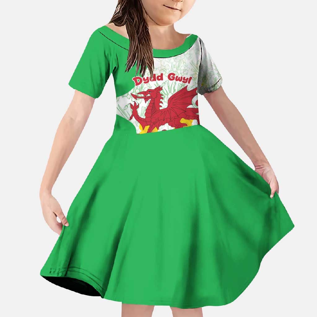 Saint David’s Day Welsh Dragon Family Matching Summer Maxi Dress and Hawaiian Shirt Dydd Gwyl Dewi Hapus - Wonder Print Shop