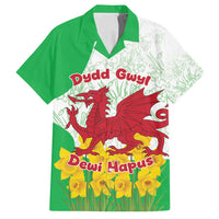Saint David’s Day Welsh Dragon Family Matching Tank Maxi Dress and Hawaiian Shirt Dydd Gwyl Dewi Hapus - Wonder Print Shop