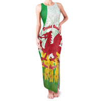 Saint David’s Day Welsh Dragon Family Matching Tank Maxi Dress and Hawaiian Shirt Dydd Gwyl Dewi Hapus - Wonder Print Shop
